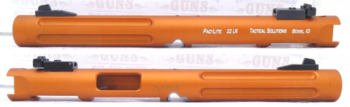 Tactical Solutions Mark IV Pac-Lite 6" Fluted Matte Orange 1/2x28 threads