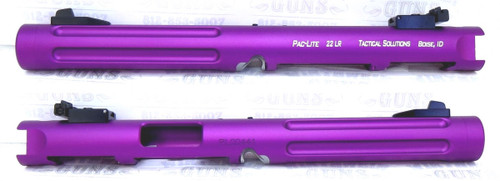 Tactical Solutions Mark IV Pac-Lite 6" Fluted Matte Purple 1/2x28 threads