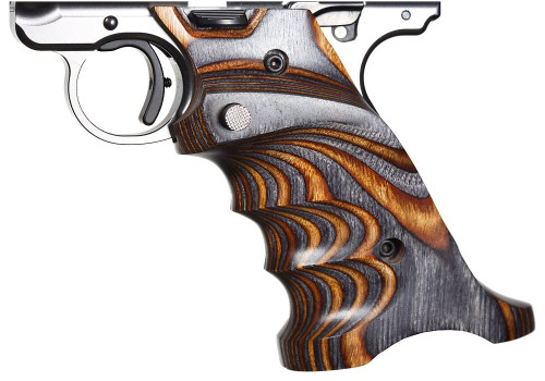 Volquartsen Laminated Wood Pistol Grips Ruger MK IV Brown & Gray VCTRG‑4‑BG‑R