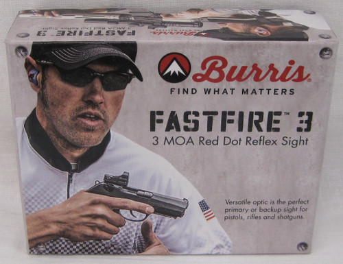 Burris FastFire 3 Red Dot 3 moa With Picatinny Mount