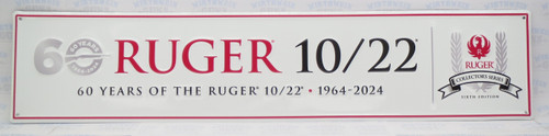 Ruger Street Sign 60 Years 10/22 Anniversary