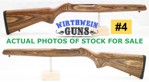 Factory Ruger 10/22 1121 Brown Laminate Wood Stock