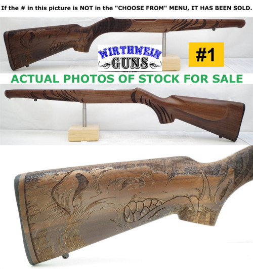 Factory Ruger 10/22 TALO "WILD BOAR" WALNUT 21168 Altamont Rifle stock