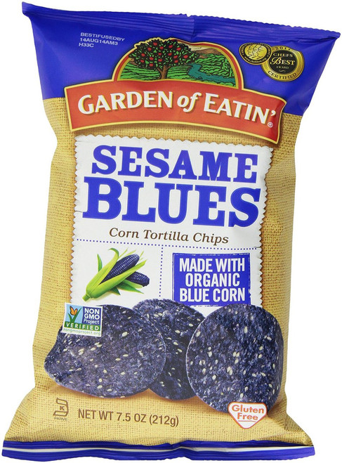 Garden of Eatin' Sesame Blues Chips, 7.5 Oz Garden of Eatin' Sesame Blues Chips, 7.5 Oz
