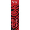 Bohning 4" Tiger Blazer Carbon Arrow Wraps (12 Pack) Red/Black