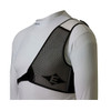 Easton Diamond Chest Guard RH White/Black Large