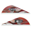 Bohning Red Rusted Flame Blazer Vanes - 36 Pack