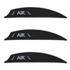 Bohning - 2" Air Vanes - Black - 50 PK