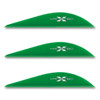 VaneTec 2.3" Super spine Vanes - Green - 12pk