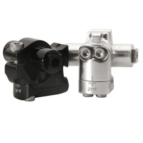 T.R.U. BALL Removable Scope Block - 2nd/3rd Axis Non-Threaded Black Archery Accessory