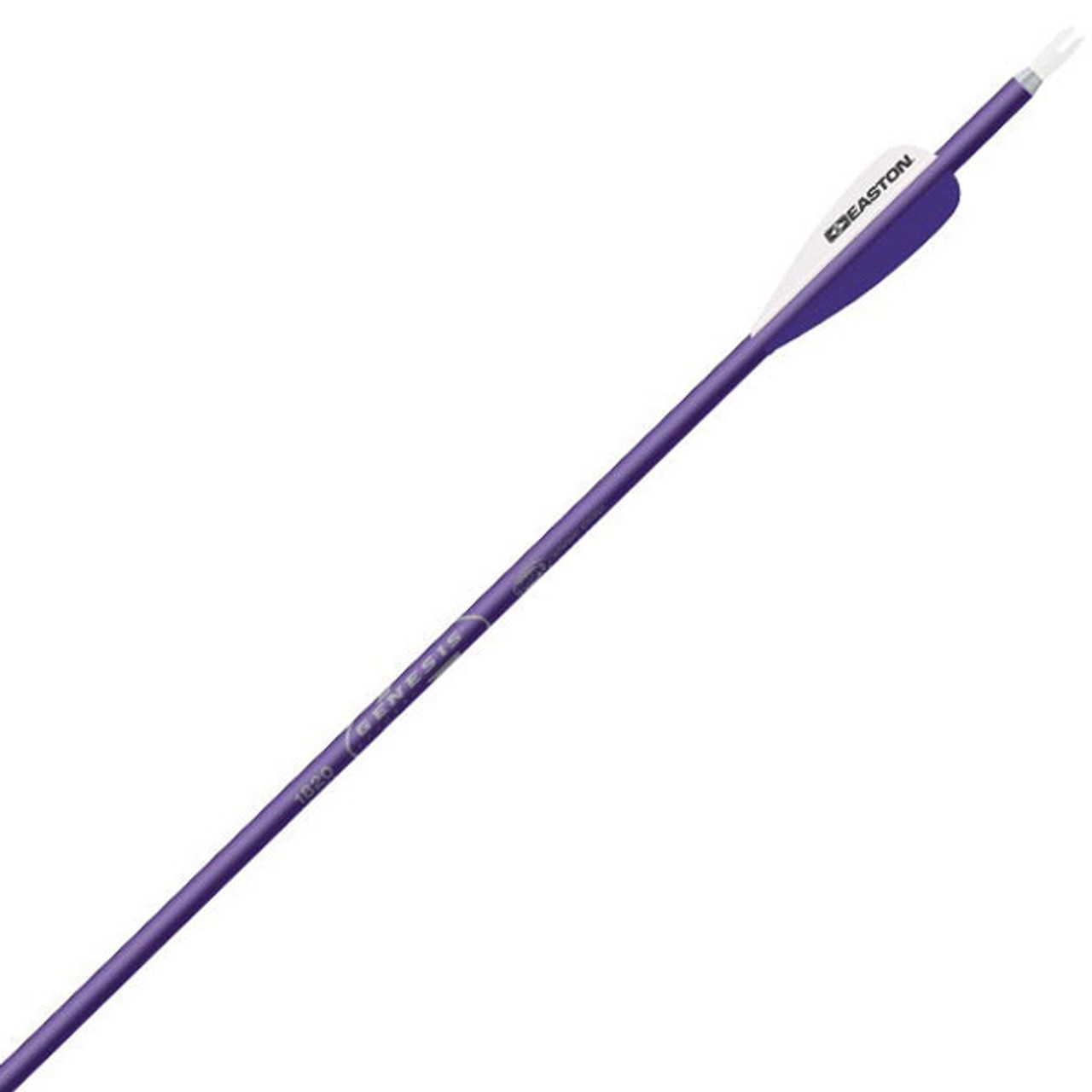 Easton ARROW GENESIS PURPLE 3 Vane Half-Dozen Pack