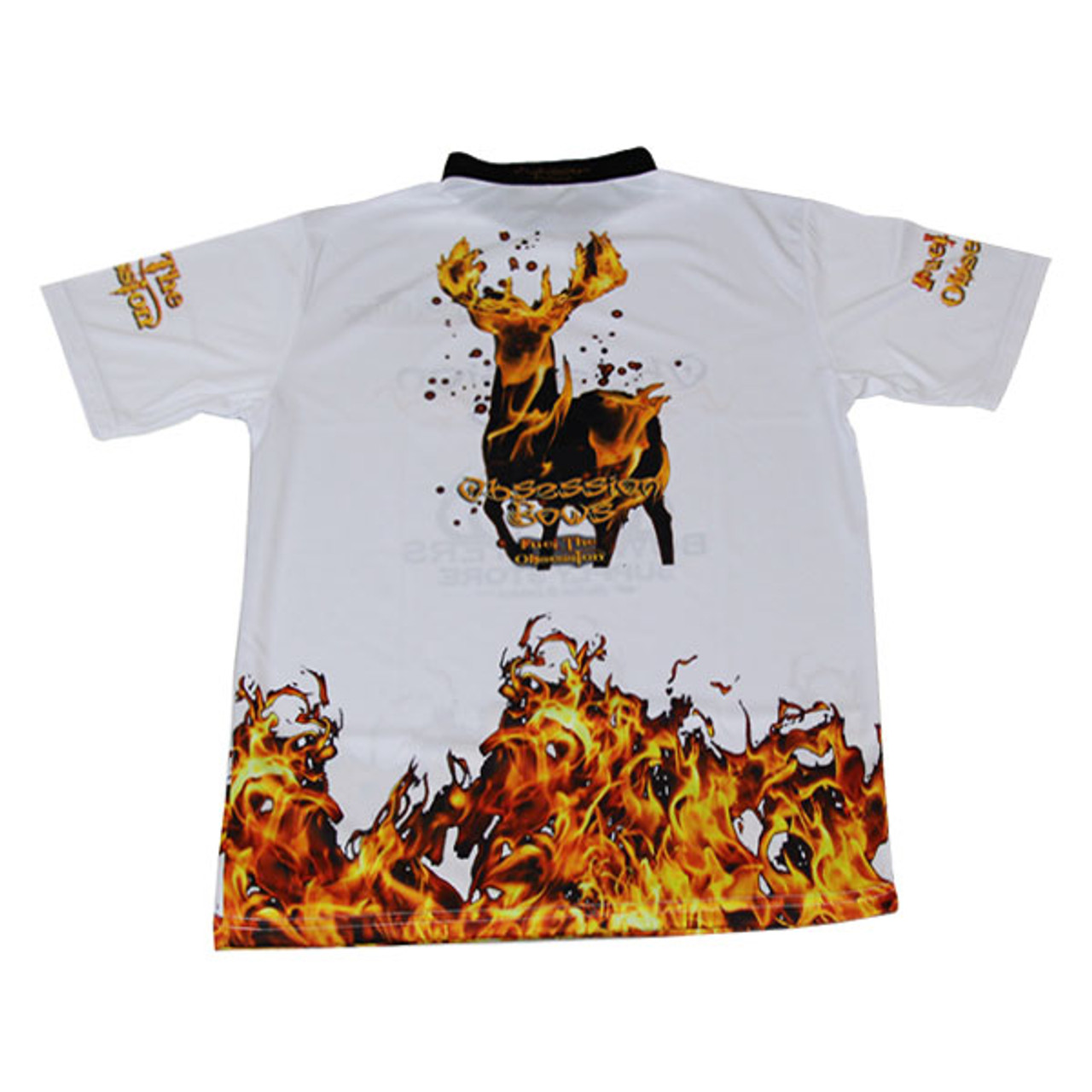 Obsession Flame Jersey - White - XL