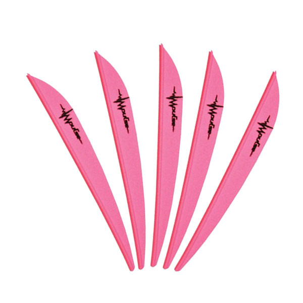 Bohning 3in Impulse Vane Hot Pink 12 Pack