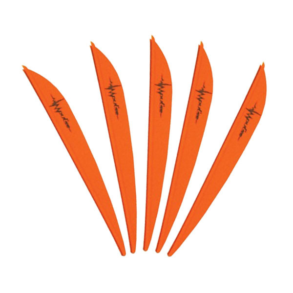 Bohning 3in Impulse Vane Neon Orange 12 Pack