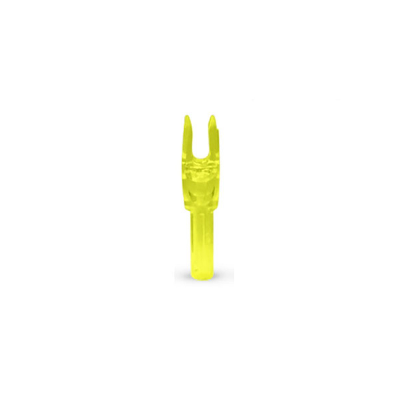 Black Eagle Arrows "M" Micro-Nock - Fluorescent Yellow - Dozen