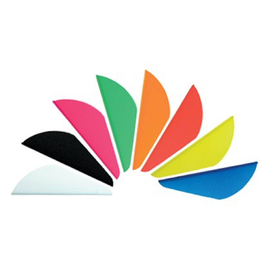 Bohning Mini Blazer Vanes (1.5 in.) - Neon Red (12 Pack)