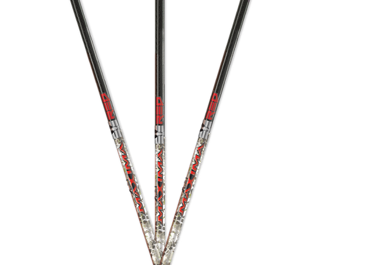 Carbon Express Maxima Red BADLANDS 250 Shafts - 12pk