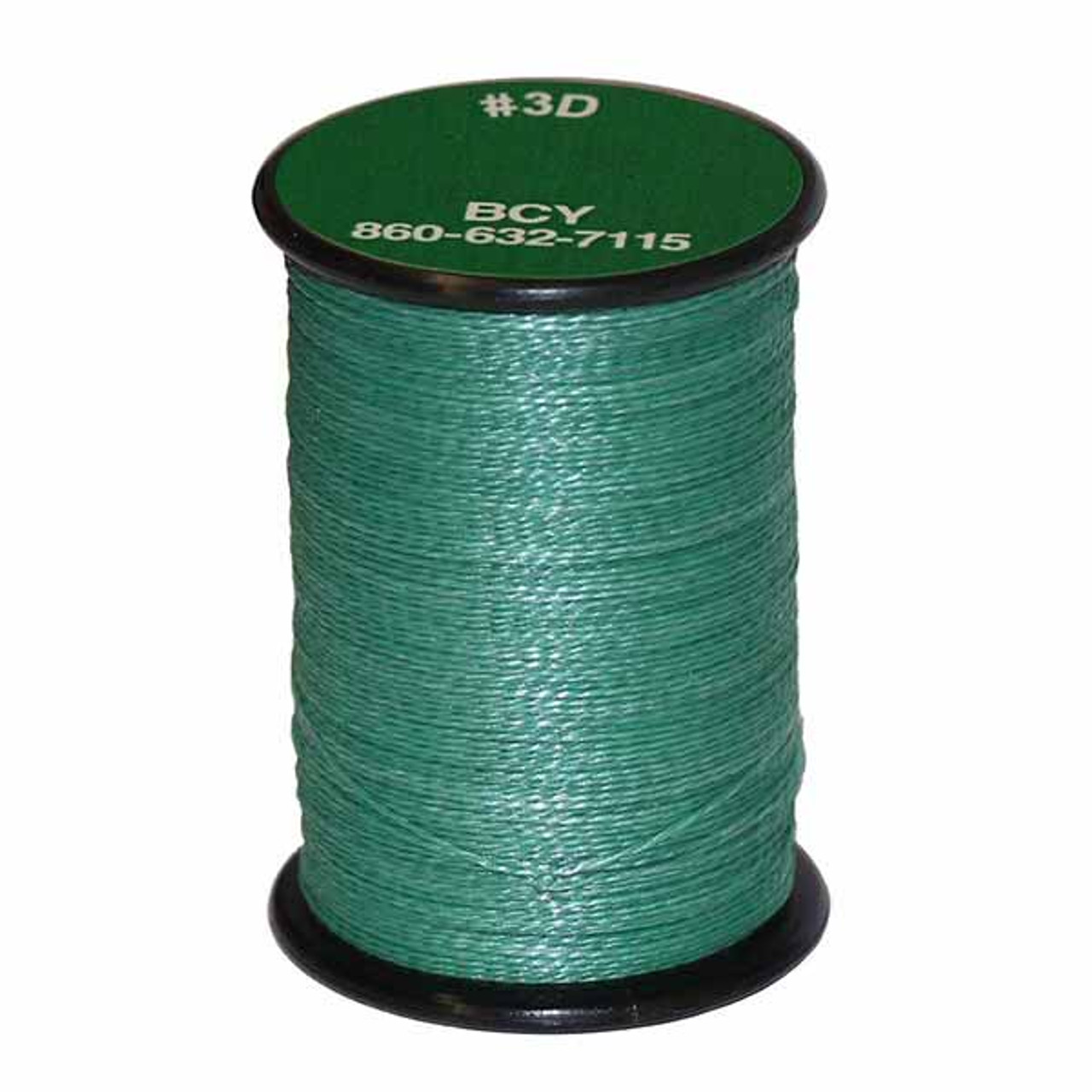 BCY 3D End Serving .017 120 Yard Jig Spool Green