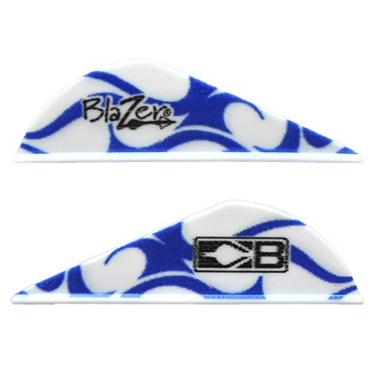 Bohning Blue Flame Blazer Vanes - 50 Pack