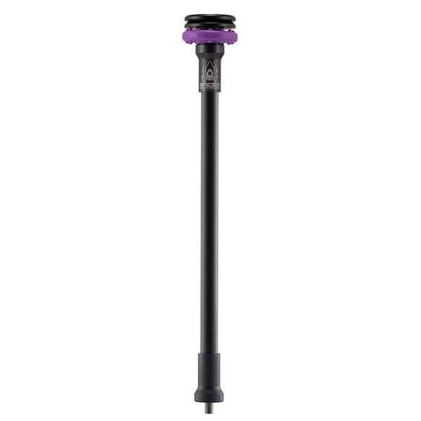 Spider Archery Tracker 12" Hunting Stabilizer with Purple Dampener Bowhunters Supply Store