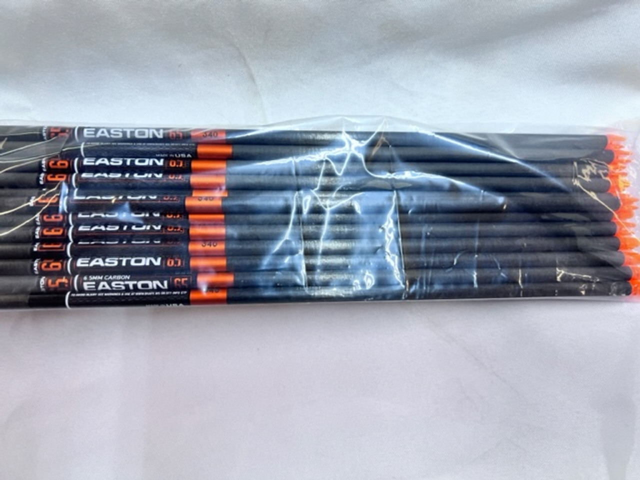 Easton - 6.5 Bowhunter - 340 Spine  - .006" - Bare Shafts - 12 Pack