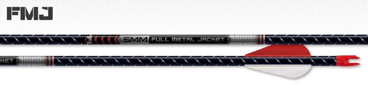 Easton - FMJ Pro - Match Grade - .001" - 300 Spine - Diamond Plate - Blazer Vanes -  6 PK