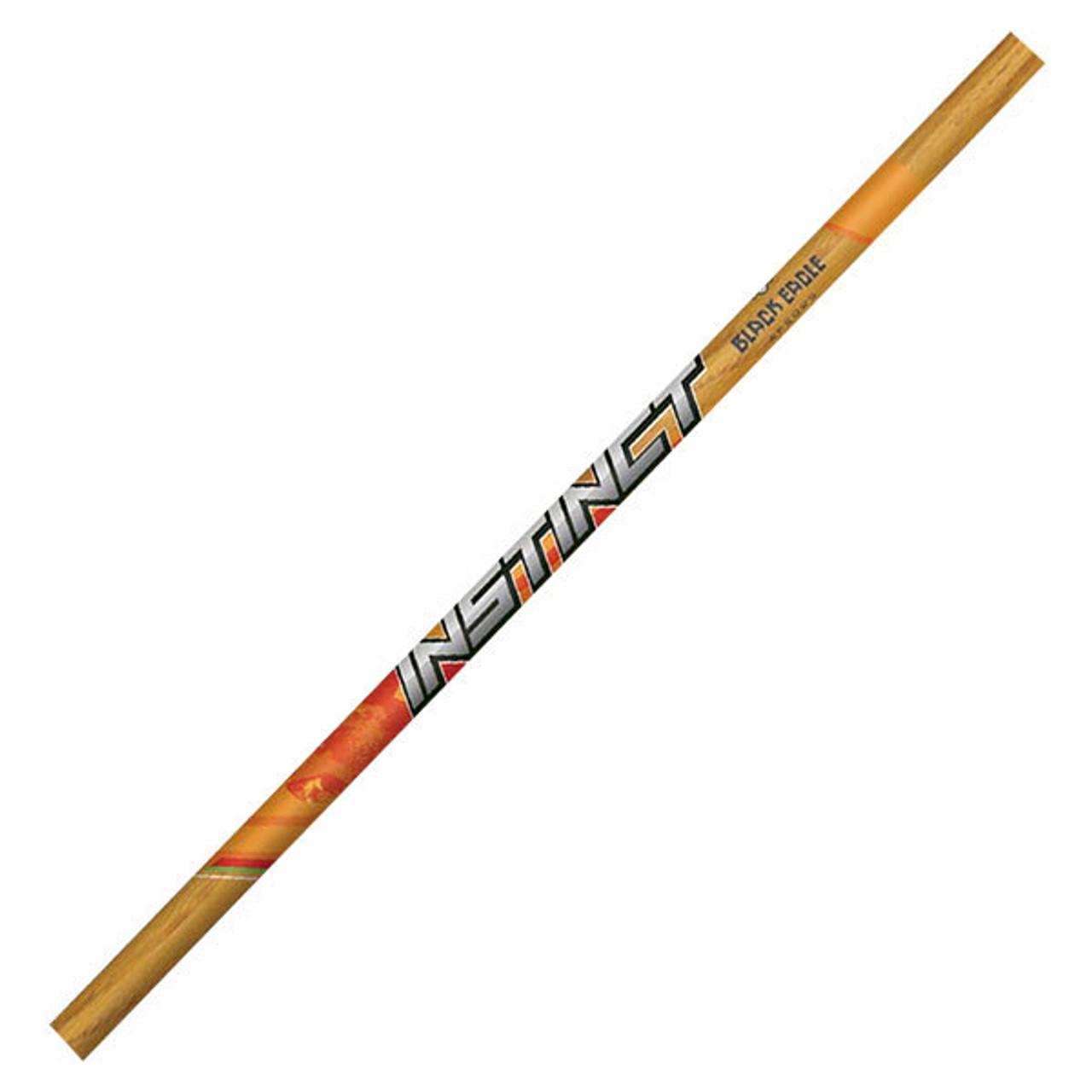 Black Eagle - Instinct - Traditional Shafts - 400 Spine - .005" - Bare Shafts - 12 PK