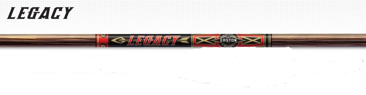 Easton - Carbon Legacy - .006" - 700 Spine - Bare Shafts - 12 Pk