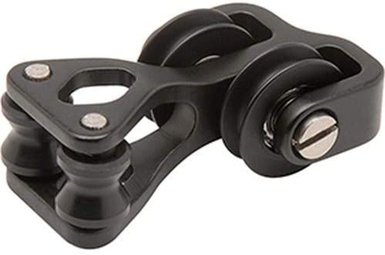 30.06 - Roller Cable Slide - Black Aluminum - w/SS Ball Bearings