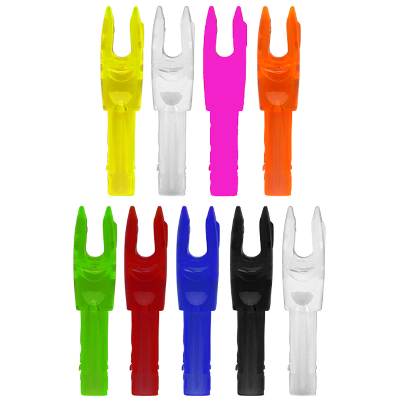 Easton - 4MM G NOCK SMALL YELLOW - 12pk