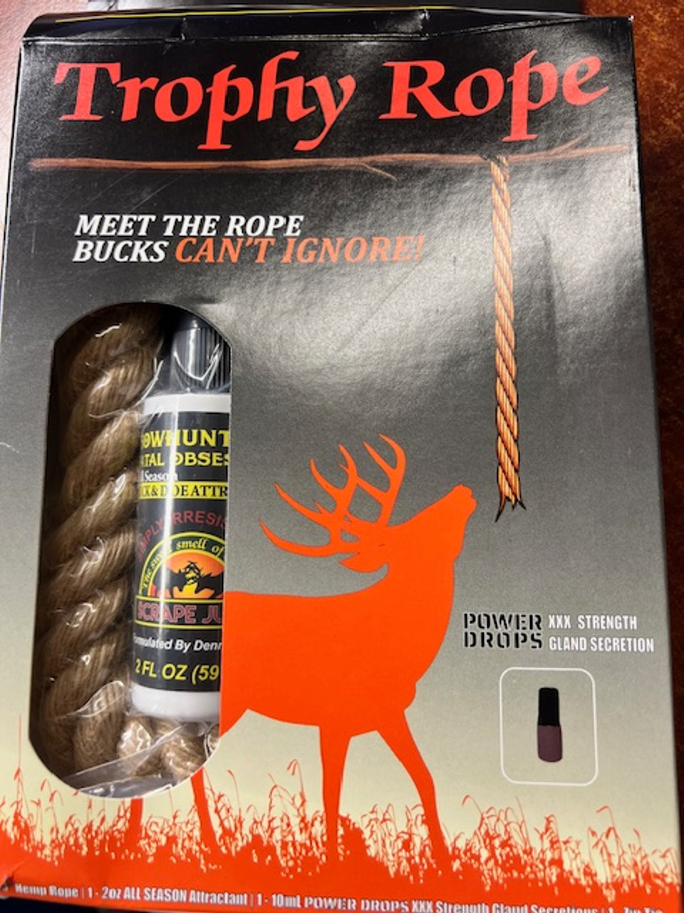 Scrape Juice Bowhunters Fatal Obsession Trophy Rope