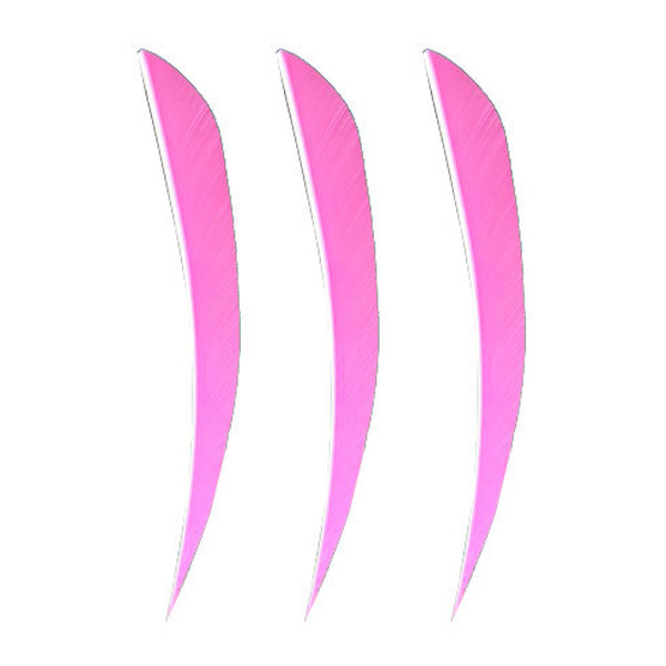 Muddy Buck Gear 4" Para RW Feathers - Flo Pink - 12pk