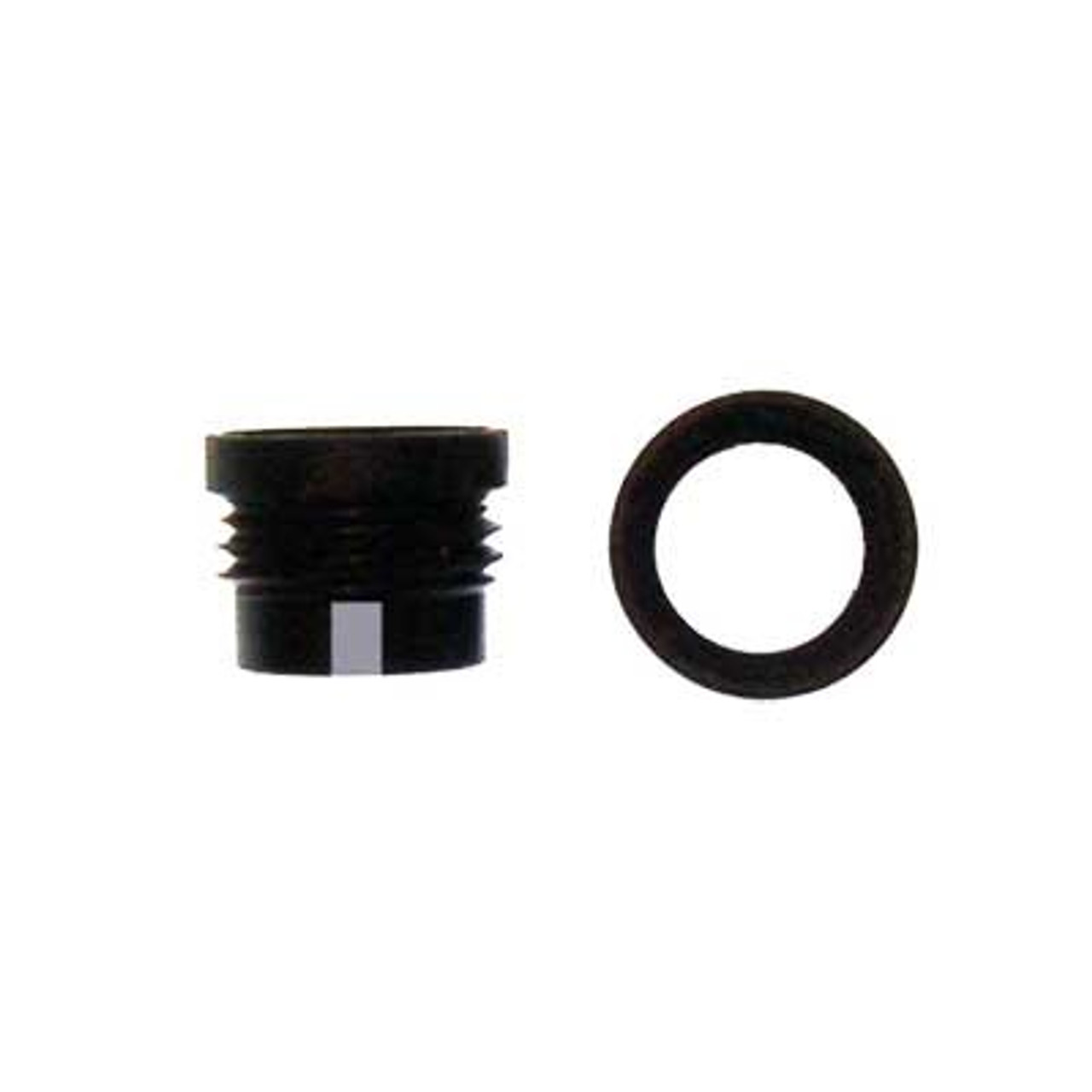 Specialty Archery 1/4" Peep Aperture with #4 Verifier (Silver)