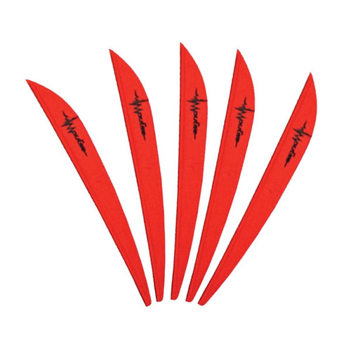 Bohning 3in Impulse Vane Ruby 12 Pack