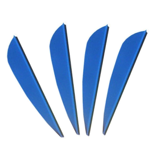 AAE Elite PlastiFletch Vanes 16 (Blue) 12 pack