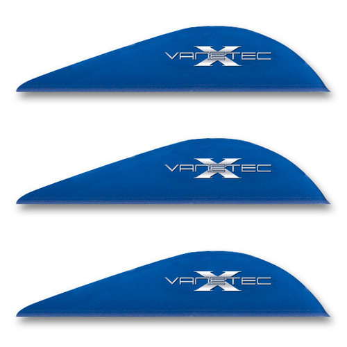 VaneTec 1.8 Super Spine Vanes - 50 Pack (Ultra Blue)