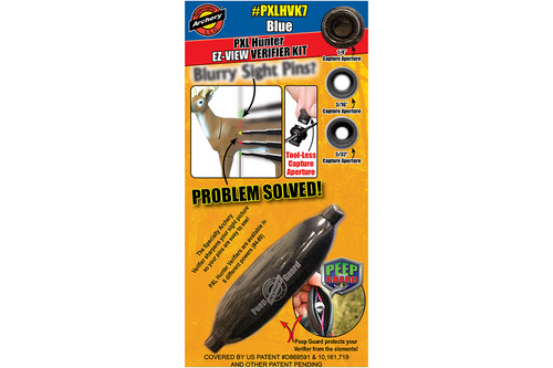 Specialty Archery - PXL Hunter - EZ-View - Verifier Kit - #7 Blue - & Peep Guard