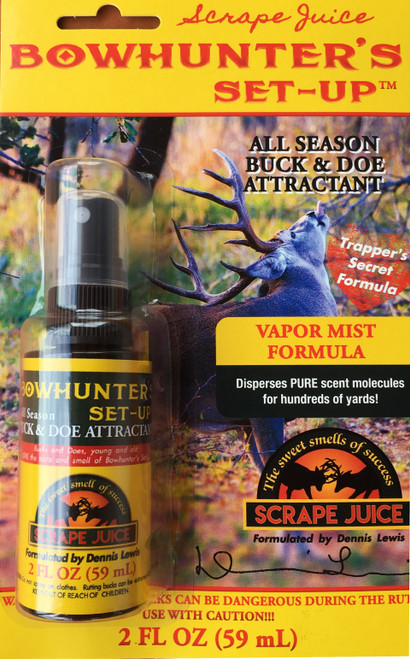 Scrape Juice - Bowhunter's Set-Up Deer Scent - 2 oz bottle