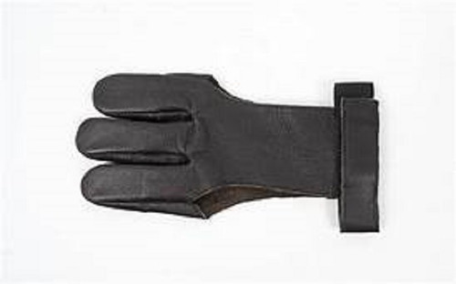 30.06 Outdoors - Cow Hide Shooting Glove - 3 Finger -Medium - Brown