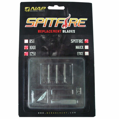 NAP SPITFIRE 100/125 3-BLADE REPLACEMENT BLADES (9 PACK)