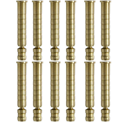 Easton "H" 50/75 gr Brass Inserts (12 Pack)