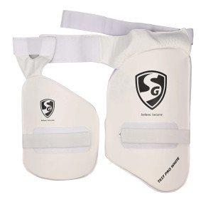 SG Combo Test Pro White Thigh Guard SG Combo Test Pro White Thigh Guard
