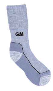 GM Teknik Plus Marl Grey Socks Cricket