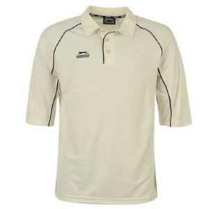 Slazenger Cricket Shirt White Slazenger Cricket Shirt White
