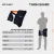 Moonwalkr 2.0 Thigh guard' Youth' Black
