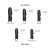 Moonwalkr 2.0 Cricket Batting Pads' Blue