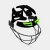 Moonwalkr Mind 2.0 Cricket Helmet' Black