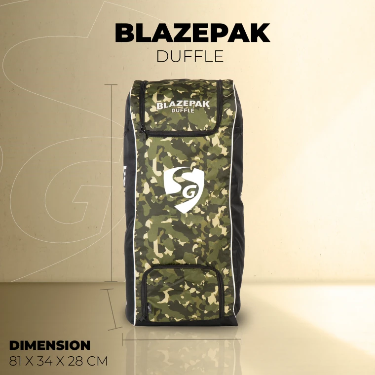 SG Blazepak Duffle Cricket Kit Bag