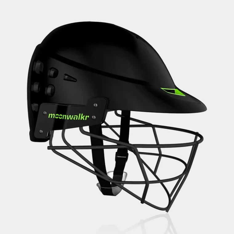 Moonwalkr Mind 2.0 Cricket Helmet' Black