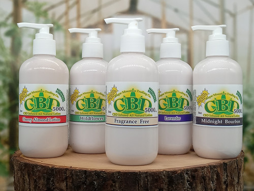5000mg CBD Infused Lotions